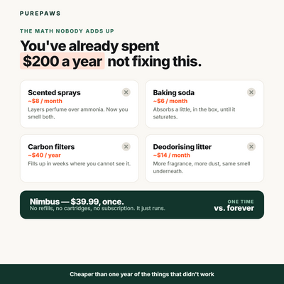 What sprays, baking soda and carbon filters cost every year